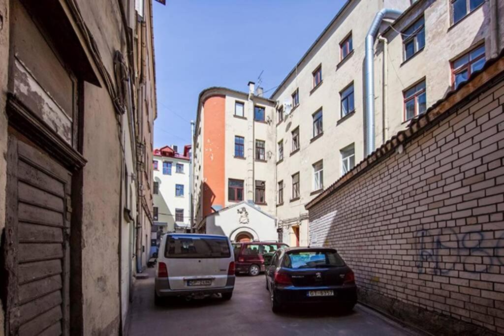 Modern & Spacious 80M2 Apartment In Riga Old Town Eksteriør billede